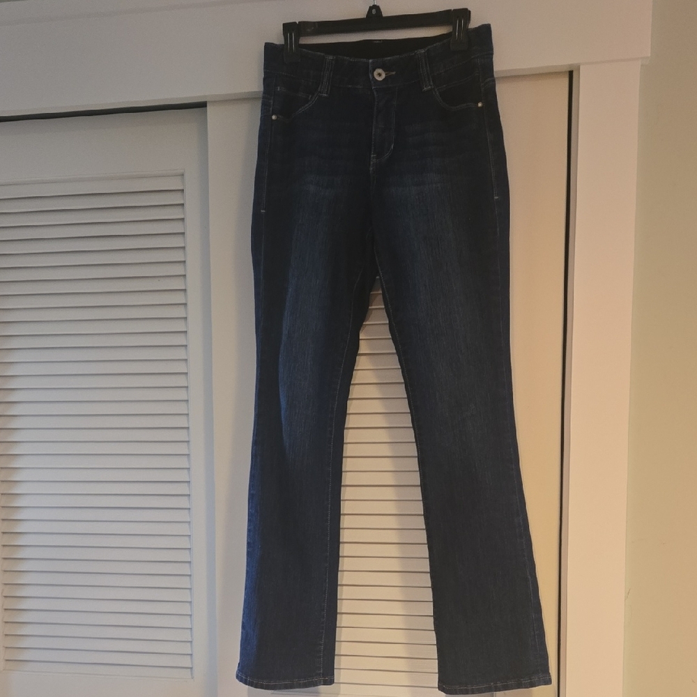 Jag Jeans Dark Blue Straight Leg Women's Jeans